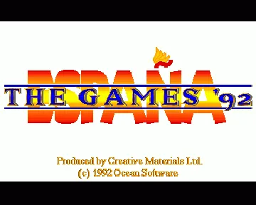 Espana - The Games '92_Disk2 screen shot title